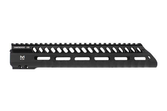 Diamondhead 10.25in 3rd generation VRS-T free float handguard features ergonomic finger grooves and M-LOK accessory slots